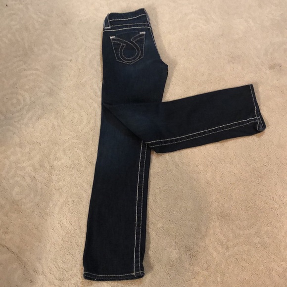 Big Star sz 27 regular Miki jeans. Dark wash new w/o tags! White stitching - Picture 2 of 12